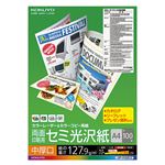 （まとめ） コクヨ カラーレーザー＆カラーコピー用紙 両面セミ光沢 中厚口 A4 LBP-FH2810 1冊（100枚） 【×4セット】