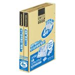 （まとめ） コクヨ スクラップブックD（とじこみ式） A4 中紙28枚 背幅25mm クラフト ラ-40NX4 1パック（4冊） 【×4セット】