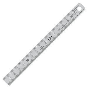 （まとめ） コクヨ ステンレス直定規 C型 JIS1級 15cm TZ-1341 1個 【×15セット】
