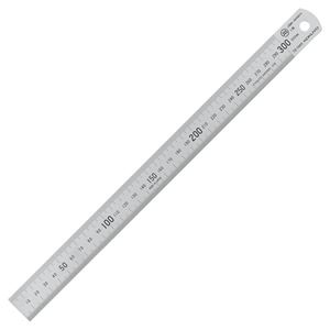 （まとめ） コクヨ ステンレス直定規 C型 JIS1級 30cm TZ-1343 1個 【×5セット】