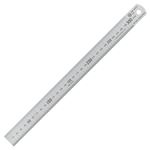 （まとめ） コクヨ ステンレス直定規 C型 JIS1級 30cm TZ-1343 1個 【×5セット】