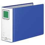 （まとめ） コクヨ チューブファイル（エコツインR） A4ヨコ 800枚収容 背幅95mm 青 フ-RT685B 1冊 【×5セット】