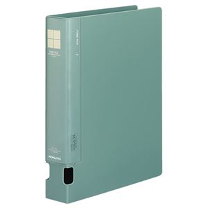 （まとめ） コクヨ チューブファイルPP 片開き A4タテ 400枚収容 背幅55mm 緑 フ-F640NG 1冊 【×5セット】