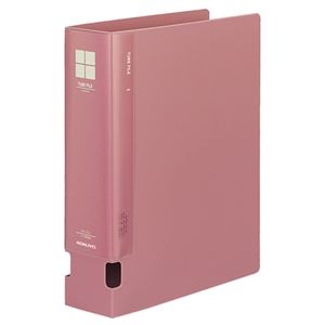 （まとめ） コクヨ チューブファイルPP 片開き A4タテ 600枚収容 背幅74mm ピンク フ-F660NP 1冊 【×5セット】
