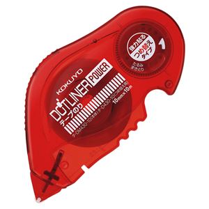 （まとめ） コクヨ テープのり ドットライナーパワー つめ替え用 10mm×10m タ-D430-10 1個 【×15セット】