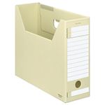 （まとめ） コクヨ ファイルボックス-FS（Dタイプ） A4ヨコ 背幅102mm 黄 A4-LFD-Y 1セット（5冊） 【×4セット】