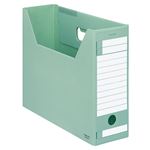 （まとめ） コクヨ ファイルボックス-FS（Dタイプ） A4ヨコ 背幅102mm 緑 A4-LFD-G 1セット（5冊） 【×4セット】