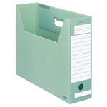 （まとめ） コクヨ ファイルボックス-FS（Dタイプ） B4ヨコ 背幅102mm 緑 B4-LFD-G 1セット（5冊） 【×3セット】