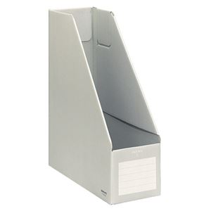 （まとめ） コクヨ ファイルボックスS A4タテ 背幅102mm グレー フ-E450M 1冊 【×20セット】