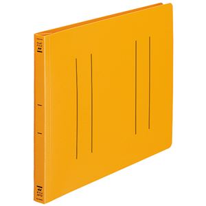 （まとめ） コクヨ フラットファイル（PP） A4ヨコ 150枚収容 背幅20mm オレンジ フ-H15YR 1セット（10冊） 【×3セット】