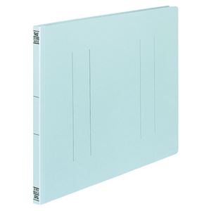 （まとめ） コクヨ フラットファイルV（樹脂製とじ具） A3ヨコ 150枚収容 背幅18mm 青 フ-V48B 1パック（10冊） 【×3セット】