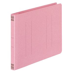（まとめ） コクヨ フラットファイルV（樹脂製とじ具） A5ヨコ 150枚収容 背幅18mm ピンク フ-V17P 1パック（10冊） 【×5セット】