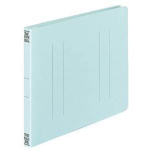（まとめ） コクヨ フラットファイルV（樹脂製とじ具） B5ヨコ 150枚収容 背幅18mm 青 フ-V16B 1パック（10冊） 【×5セット】