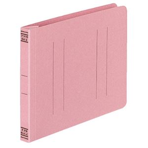 （まとめ） コクヨ フラットファイルV（樹脂製とじ具） B6ヨコ 150枚収容 背幅18mm ピンク フ-V18P 1パック（10冊） 【×5セット】