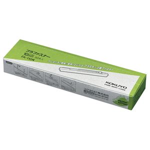 （まとめ） コクヨ プラファスナー 簡易タイプ 足間隔80mm 約100枚収容 FA-110N 1パック（50本） 【×5セット】