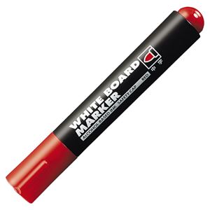 （まとめ） コクヨ ホワイトボード用マーカーペン 中字 赤 業務用パック PM-B102NR 1箱（10本） 【×5セット】
