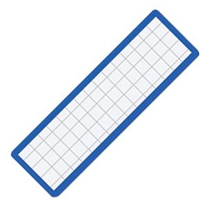 （まとめ） コクヨ マグネット見出し 19×75×1.2mm 青 マク-402B 1個 【×40セット】