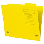 （まとめ） コクヨ 個別フォルダー（カラー） A4 黄 A4-IFY 1セット（10冊） 【×5セット】