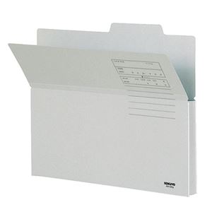 （まとめ） コクヨ 持ち出しフォルダー（カラー） A4 グレー A4-CFM 1パック（10冊） 【×4セット】