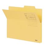 （まとめ） コクヨ 持ち出しフォルダー（カラー） A4 黄 A4-CFY 1パック（10冊） 【×4セット】