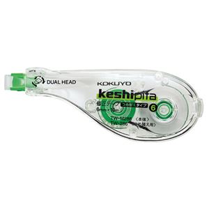 （まとめ） コクヨ 修正テープ（ケシピタ） 本体 6mm幅×10m 緑 TW-M286N 1個 【×20セット】