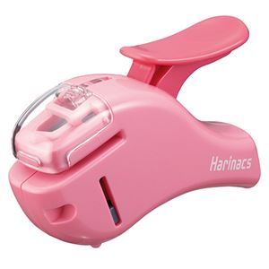 （まとめ） コクヨ 針なしステープラー（ハリナックスコンパクトα） 5枚とじ ピンク SLN-MSH305P 1個 【×10セット】