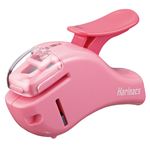 （まとめ） コクヨ 針なしステープラー（ハリナックスコンパクトα） 5枚とじ ピンク SLN-MSH305P 1個 【×10セット】