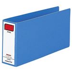 （まとめ） コクヨ 統一伝票用Kファイル T5×Y11 2穴 400枚収容 背幅52mm 青 フ-812B 1冊 【×10セット】