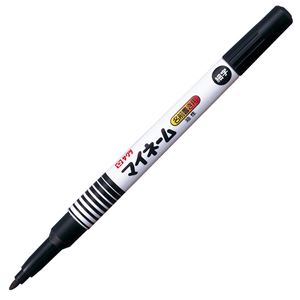 （まとめ） サクラクレパス 油性マーカー マイネーム 細字 黒 YK#49 1本 【×50セット】
