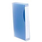 （まとめ） サンワサプライ CD・DVDファイル 48枚収納 ブルー FCD-4802BL 1個 【×5セット】