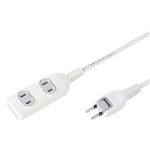 （まとめ） サンワサプライ タップ 2P・3個口 10m TAP-3W10N 1個 【×3セット】