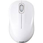 （まとめ） サンワサプライ 静音ワイヤレスブルーLEDマウス 2ボタン ホワイト MA-WBL32W 1個 【×2セット】