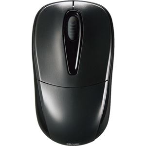 （まとめ） サンワサプライ 静音ワイヤレスマウス 2ボタン ブラック MA-WH123BK 1個 【×2セット】