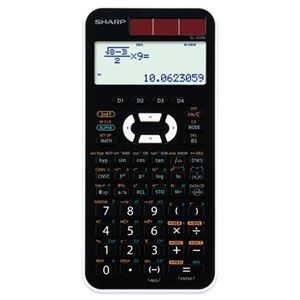 （まとめ） シャープ SHARP スタンダード関数電卓 10桁 ハードケース付 EL-520M-X 1台 【×2セット】