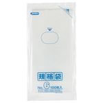 （まとめ） ジャパックス 規格袋 6号 ヨコ100×タテ210×厚み0.03mm K-06 1パック（100枚） 【×50セット】