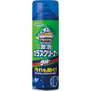 （まとめ） ジョンソン スクラビングバブル 激泡ガラスクリーナー 480ml 1本 【×10セット】