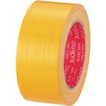 （まとめ） スリオンテック カラー布テープ 50mm×25m 黄 343702KL 1巻 【×15セット】