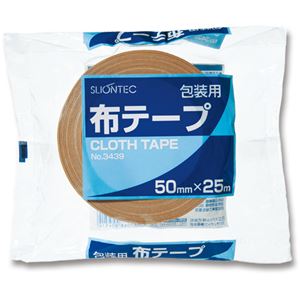 （まとめ） スリオンテック 布テープ 50mm×25m 343960-50 1巻 【×20セット】