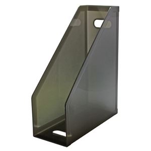 （まとめ） セキセイ クライマックスボックス A4 背幅105mm SSS-805-70スモーク 1個 【×10セット】