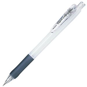 （まとめ） ゼブラ タプリクリップシャープ SHARP 0.5mm （軸色 白） MN5-W 1本 【×50セット】