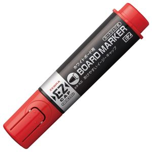 （まとめ） ゼブラ ボードマーカーEZ 太字・丸芯 赤 YYSB17-R 1本 【×30セット】