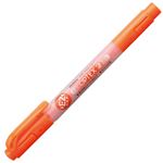（まとめ） ゼブラ 蛍光オプテックス2 EZ オレンジ WKT11-OR 1本 【×50セット】