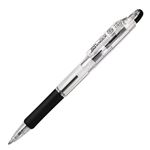 （まとめ） ゼブラ 油性ボールペン ジムノック 1.0mm 黒 KRBB-100-BK 1本 【×60セット】