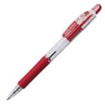 （まとめ） ゼブラ 油性ボールペン ジムノックUK 0.7mm 赤 BN10-R 1本 【×60セット】