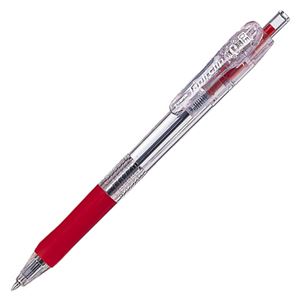 （まとめ） ゼブラ 油性ボールペン タプリクリップ 0.5mm 赤 BNS5-R 1本 【×60セット】
