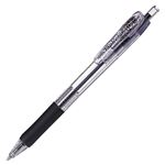 （まとめ） ゼブラ 油性ボールペン タプリクリップ 0.7mm 黒 BN5-BK 1本 【×60セット】