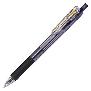 （まとめ） ゼブラ 油性ボールペン タプリクリップ 1.0mm 黒 BNB5-BK 1本 【×60セット】