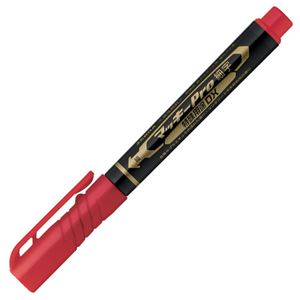 （まとめ） ゼブラ 油性マーカー マッキープロ 特殊用途DX 細字 赤 YYSS10-R 1本 【×30セット】