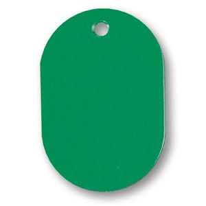 （まとめ） ソニック 番号札 小 無地 緑 NF-751-G 1パック（10個） 【×30セット】