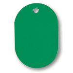 （まとめ） ソニック 番号札 小 無地 緑 NF-751-G 1パック（10個） 【×30セット】